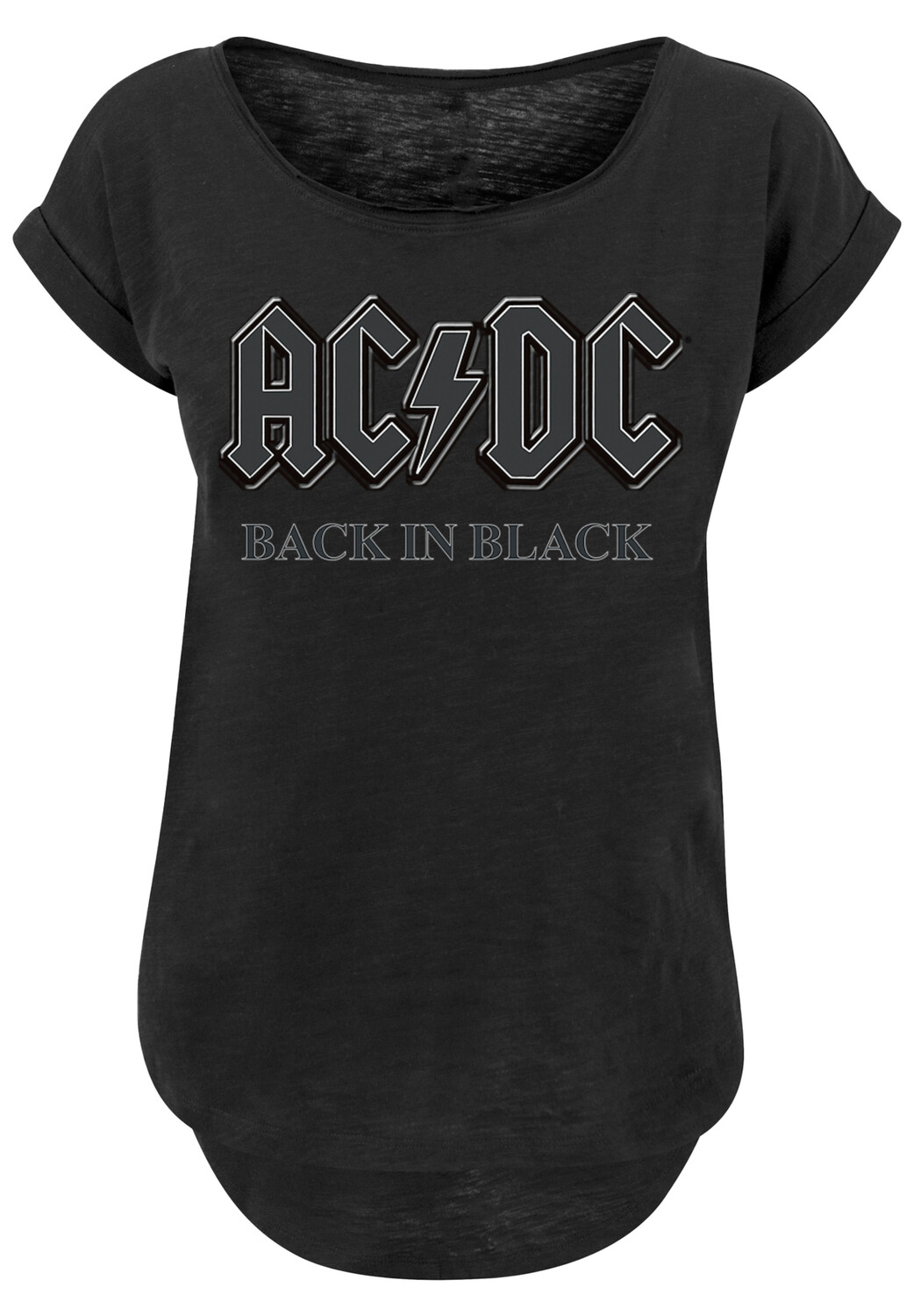 

Футболка F4NT4STIC PLUS SIZE ACDC Back, черный