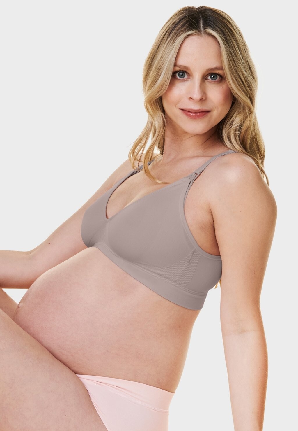 

Треугольный бюстгальтер MATERNITY NURSING Bravado Designs, песочный