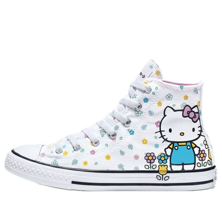 

Кеды Converse x Hello Kitty Chuck Taylor All Star High Top, белый