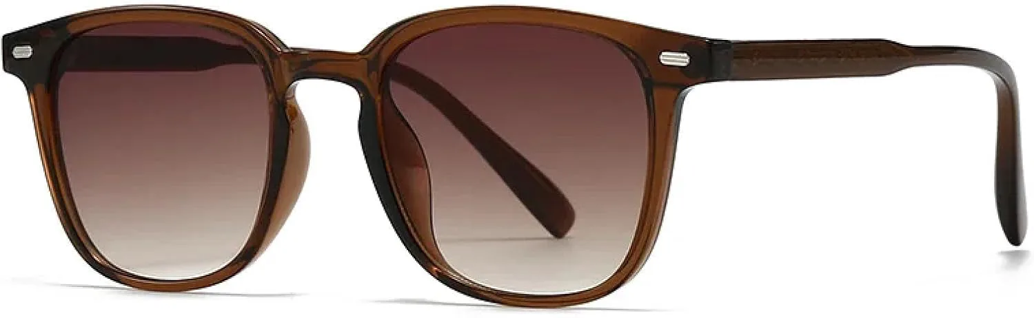 

Солнцезащитные очки Rivet для женщин и мужчин, популярные в винтажном панк-стиле, для активного отдыха и вождения, с защитой от УФ-излучения UV400 TVTBBVV, Tea Tea