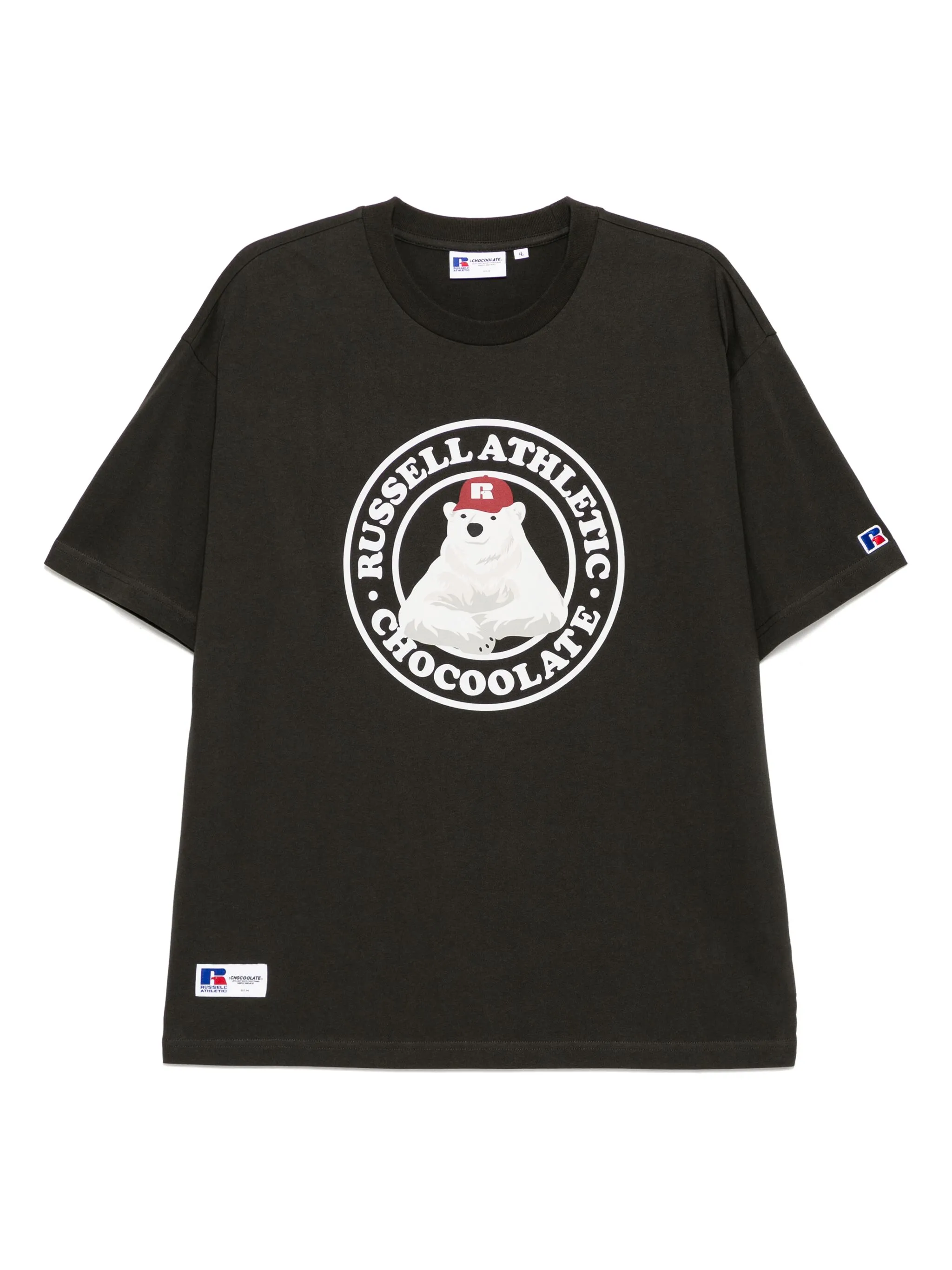 

Футболка с графичным принтом Chocoolate, темно-серый