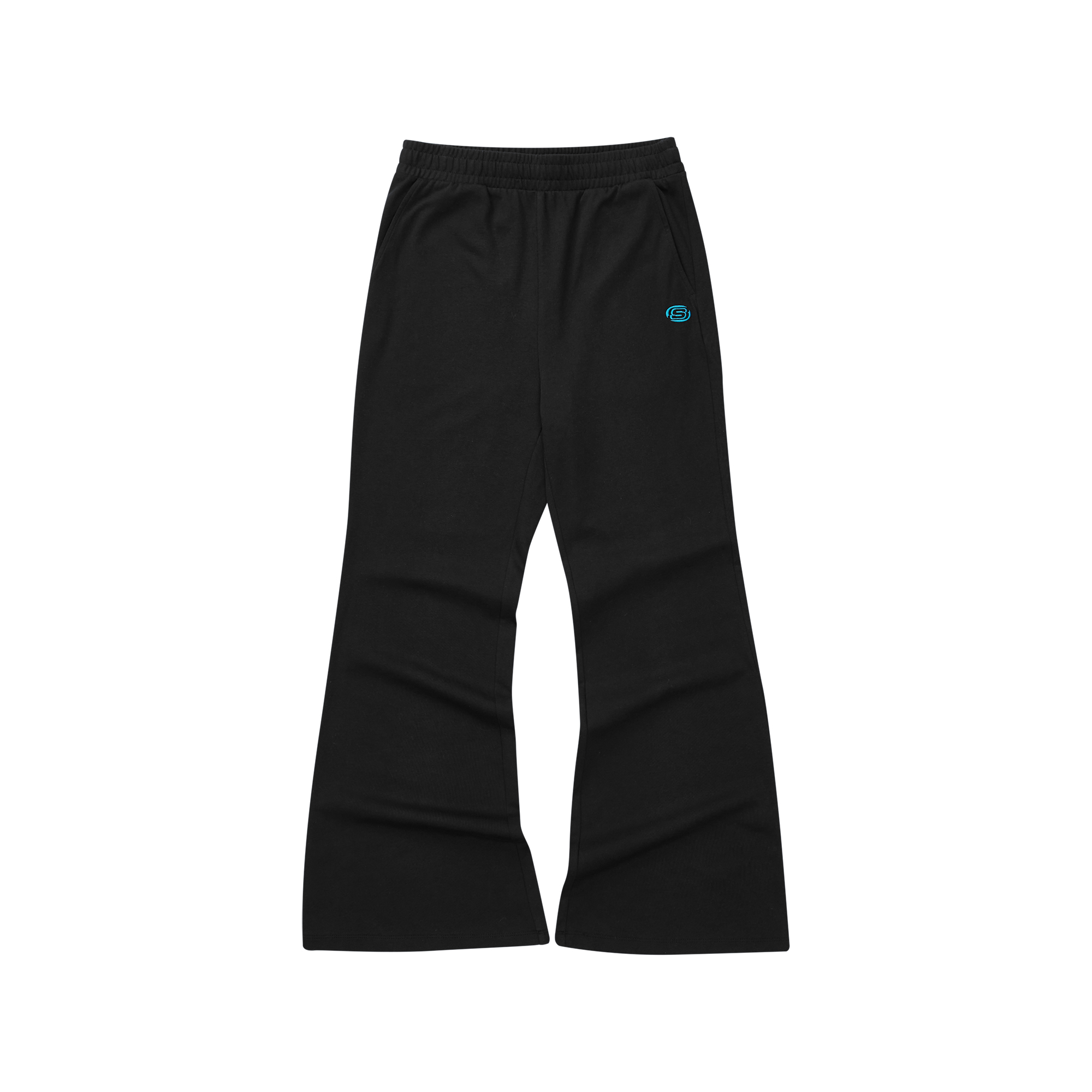 

Skechers Спортивные брюки женские цвета «угольно-черный»