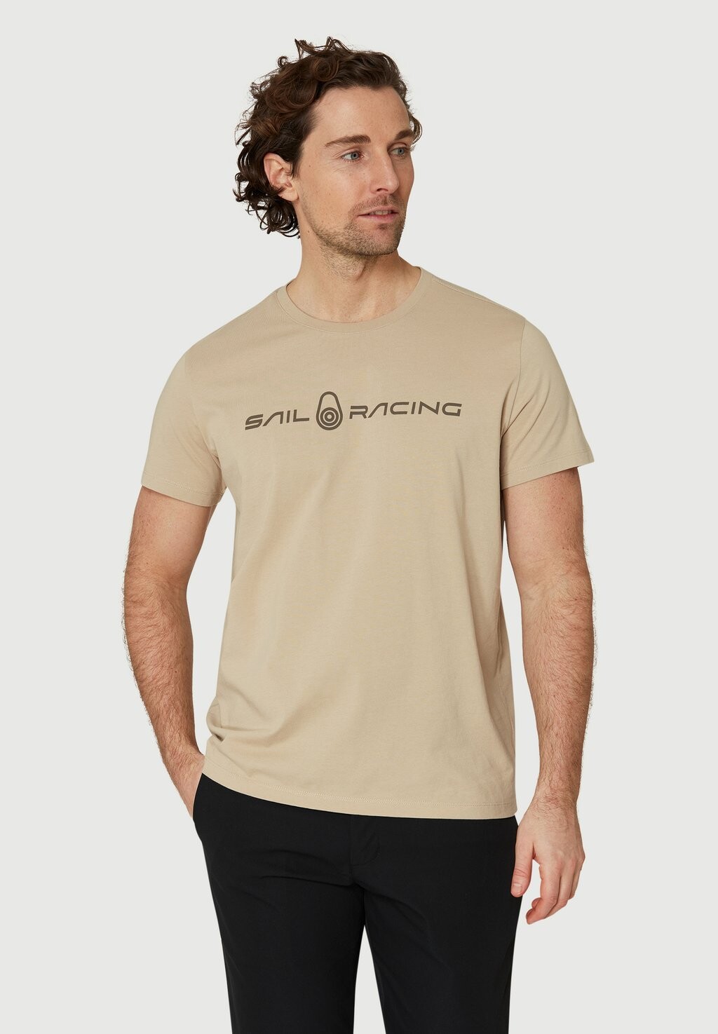 

Футболка с принтом BOWMAN TEE Sail Racing, бежевый