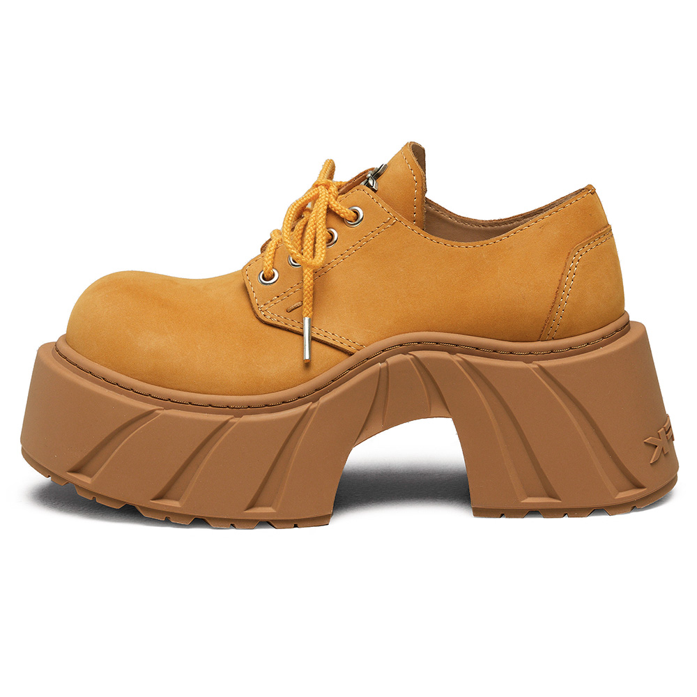 SMFK Женские повседневные туфли Ginger Yellow с магнитной коробкой для хранения, цвет Ginger Yellow-Comes with Magnetic Storage Box — фото 3
