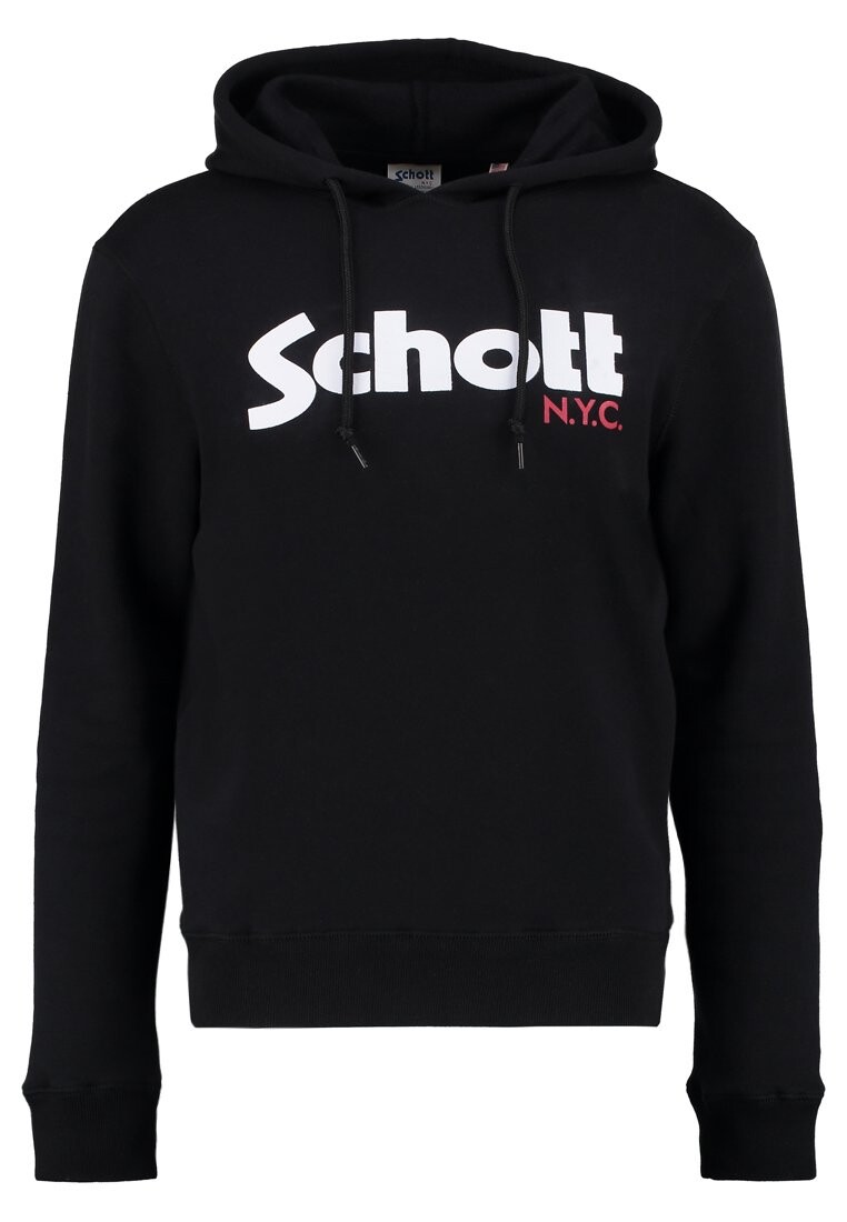 

Толстовка с капюшоном Schott, черный