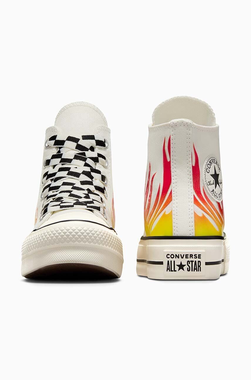 Кроссовки Converse Chuck Taylor All Star Lift, белый — фото 4