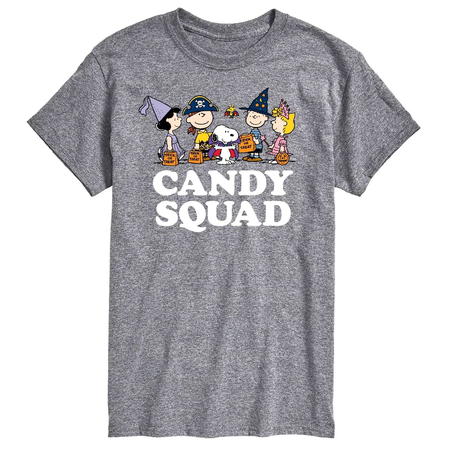

Футболка Big & Tall Peanuts Candy Squad Licensed Character