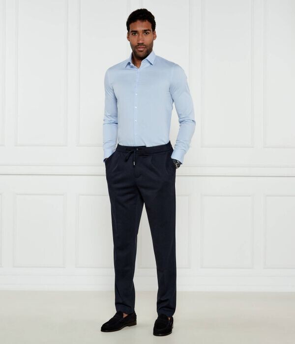 Рубашка Calvin Klein Slim Fit, голубой — фото 2