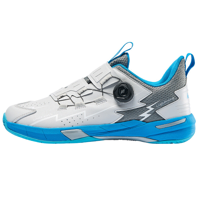 

Кроссовки Kawasaki Badminton Shoes Unisex Low-top Cloud Grey Blue, синий