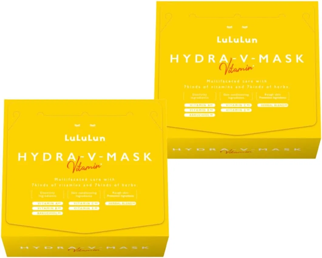 Маска для лица Lululun Hydra V Mask, 28 шт x 2 упаковки