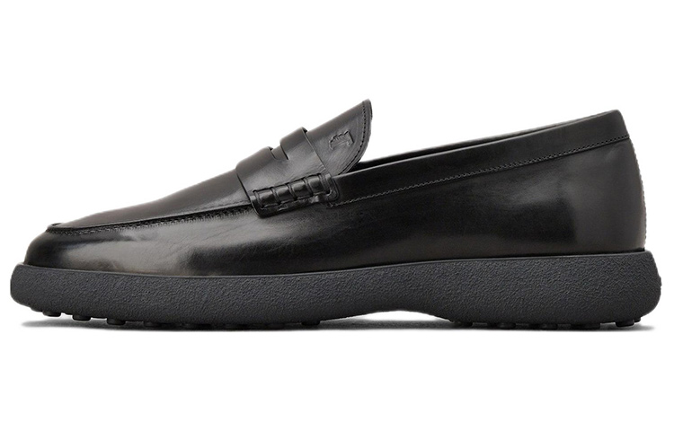 

Кожаные лоферы с круглым носком TOD'S