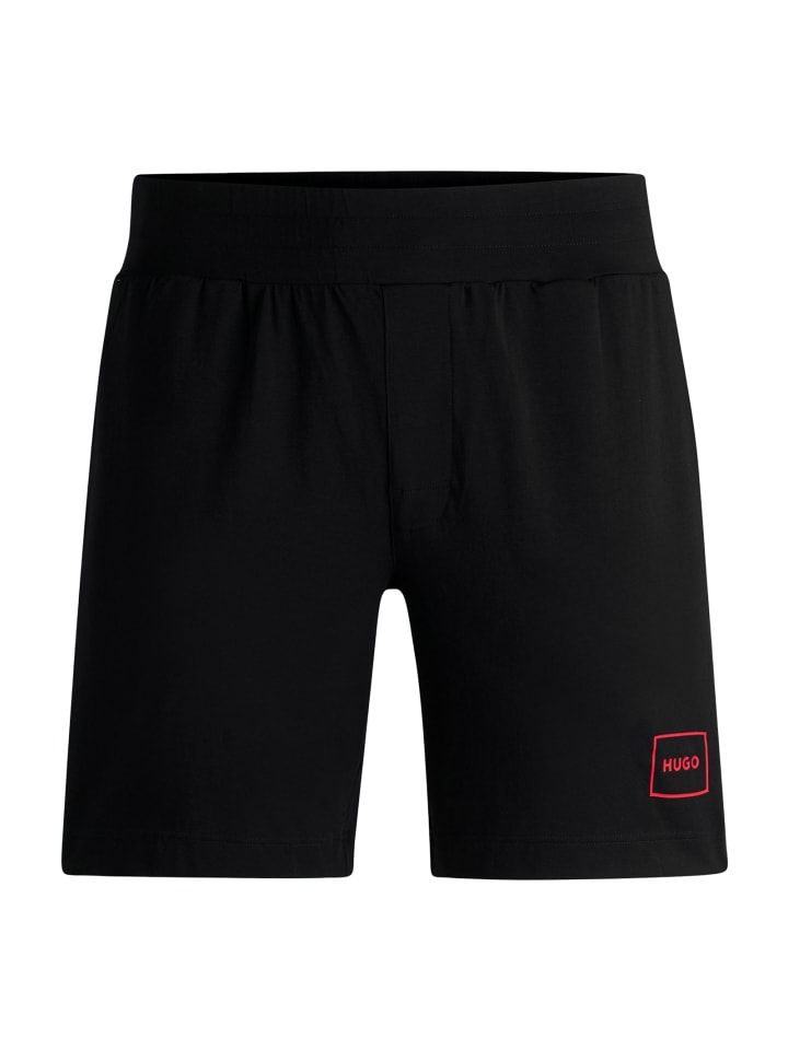 

HUGO Шорты Laze Shorts CW черного цвета