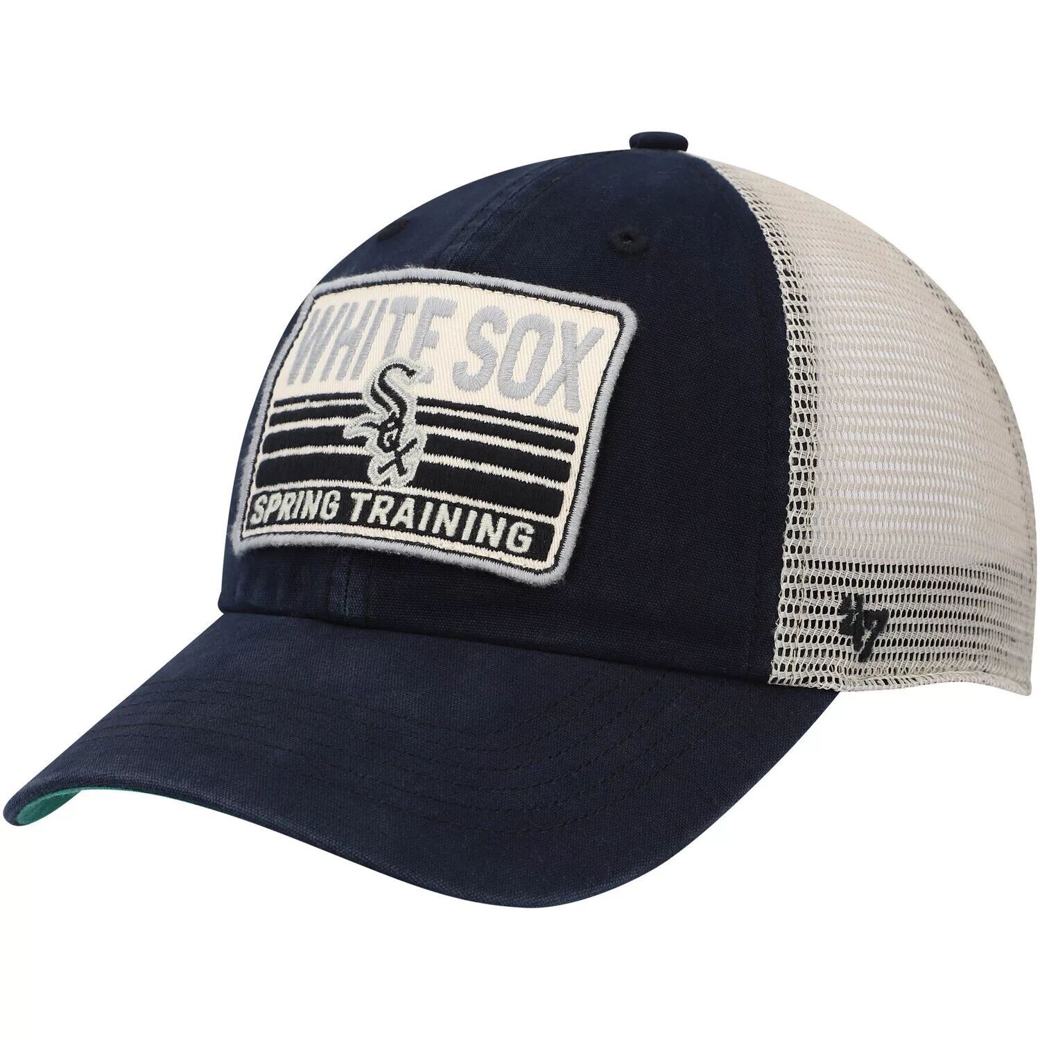 

Мужская черная/коричневая кепка Chicago White Sox '47 '47 Clean Up Trucker Snapback