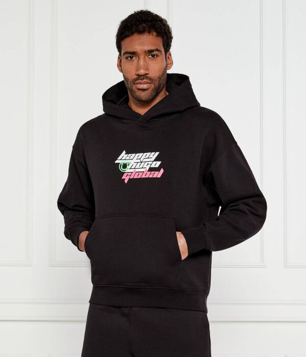 

Свитер нафарол Oversize fit Hugo Blue, черный