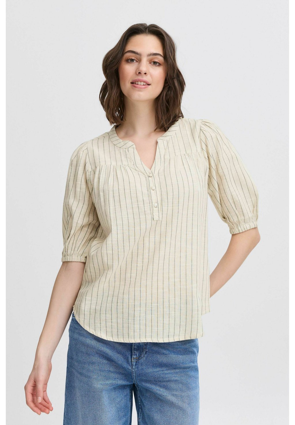 

Блуза FRFXBONNIE Fransa, цвет Beige Melange Stripes