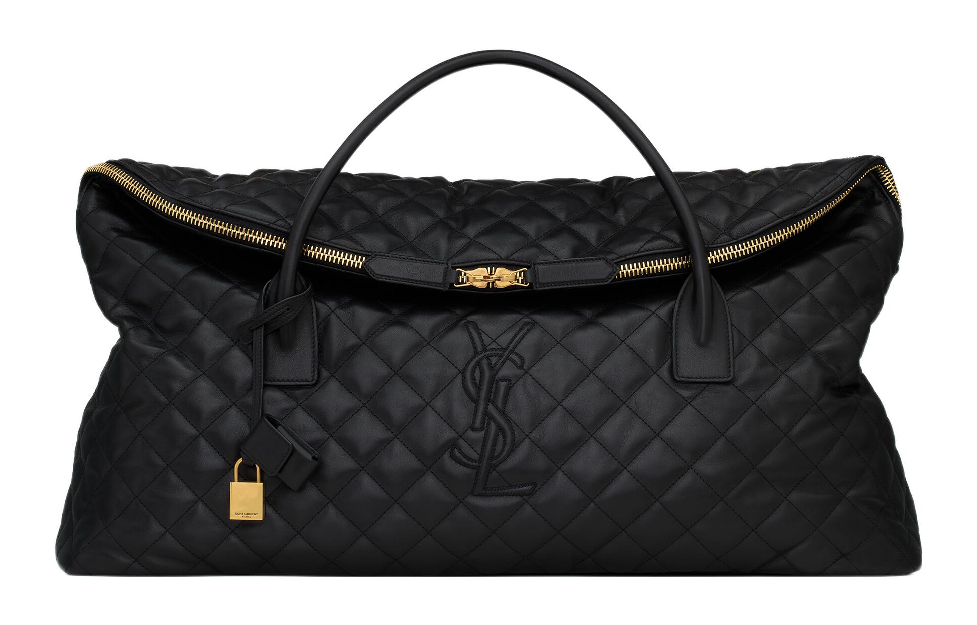 

SAINT LAURENT Кожаная дорожная сумка через плечо