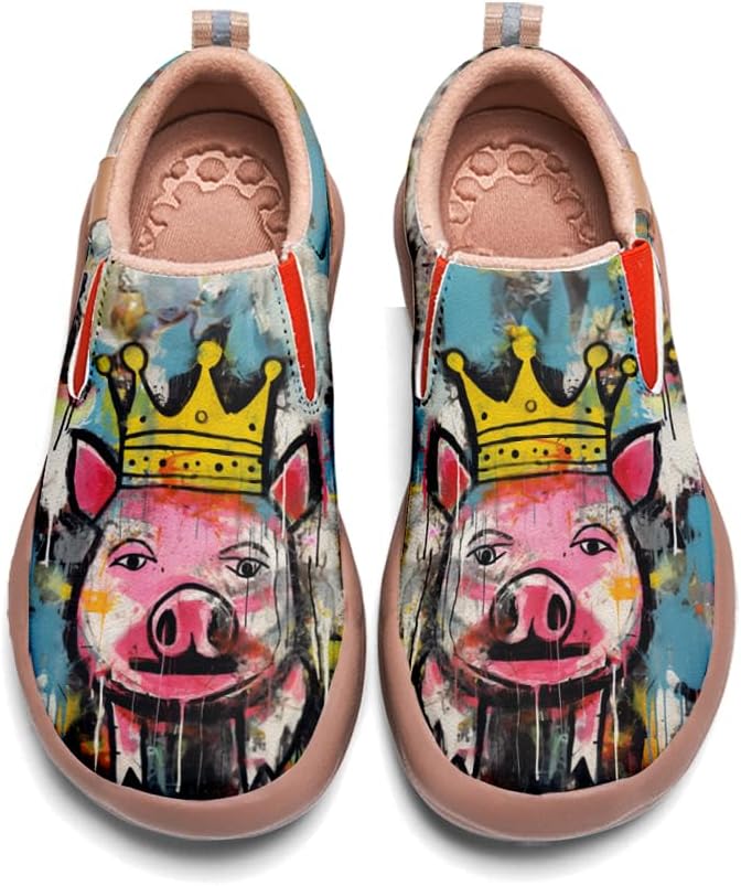 

Слипоны с граффити-рисунком Onehorse, Animal&graffiti-28