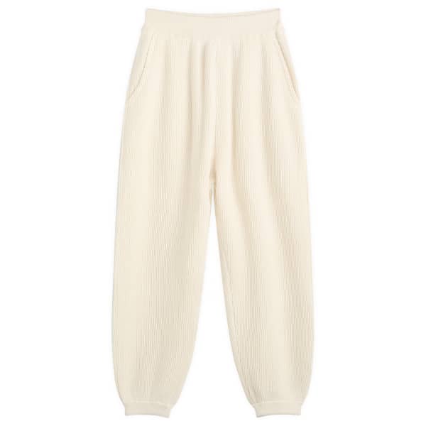 

Вафельные трикотажные брюки Nothing Written, айвори