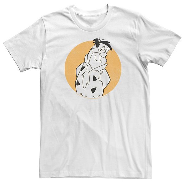 

Футболка Big & Tall The Flintstones Fred с круглым портретом Licensed Character