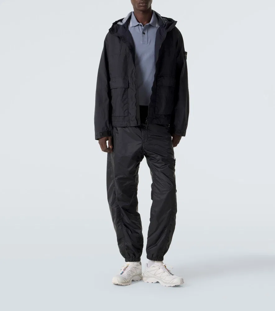 Поло Compass из хлопковой смеси пике Stone Island, серый — фото 2