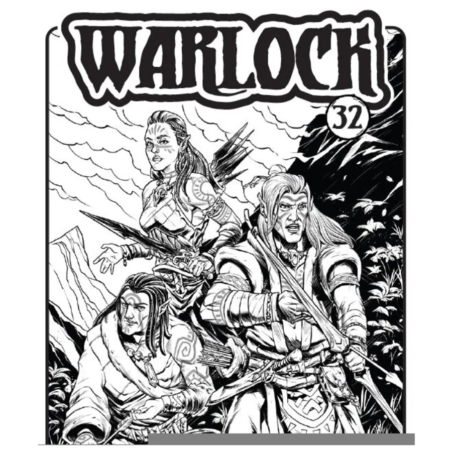 

Warlock #32 - Elves, 5th Edition Dungeons & Dragons (Kobold Press), мягкая обложка