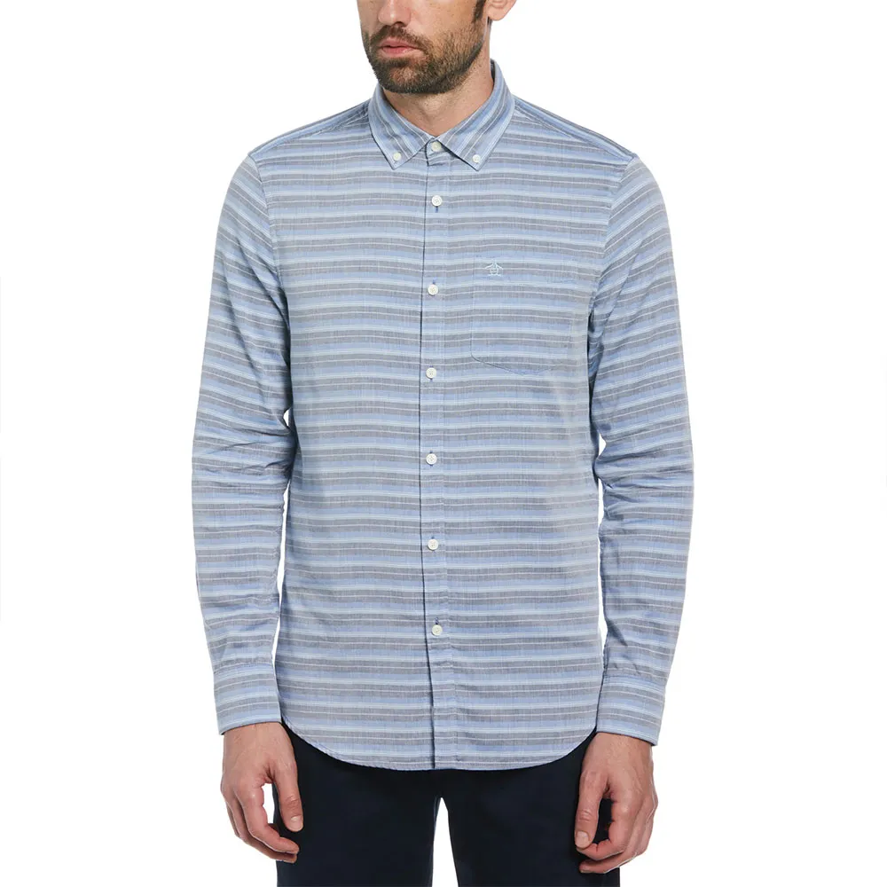 

Рубашка Original Penguin Cloth Stripe, синий