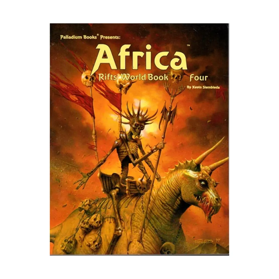 

Africa (2nd Printing), Rifts - World Books #01 - #15, мягкая обложка