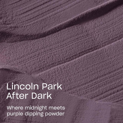 Лак для ногтей Powder Perfection Lincoln Park After Dark Opaque Dark Purple Creme — фото 3