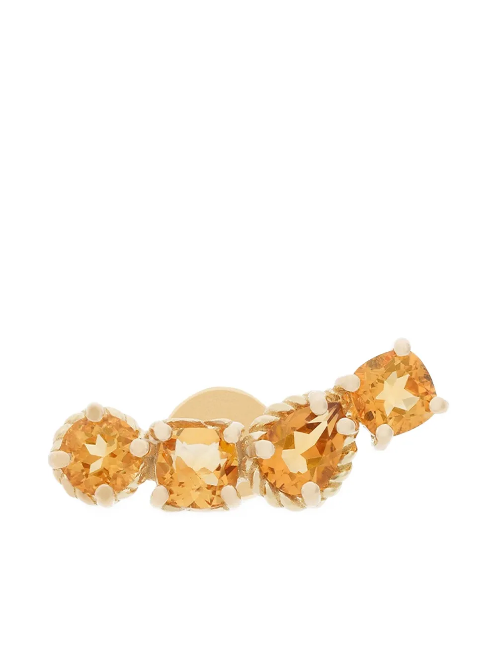 

Серьга из желтого золота с цитрином DOLCE & GABBANA, золотой