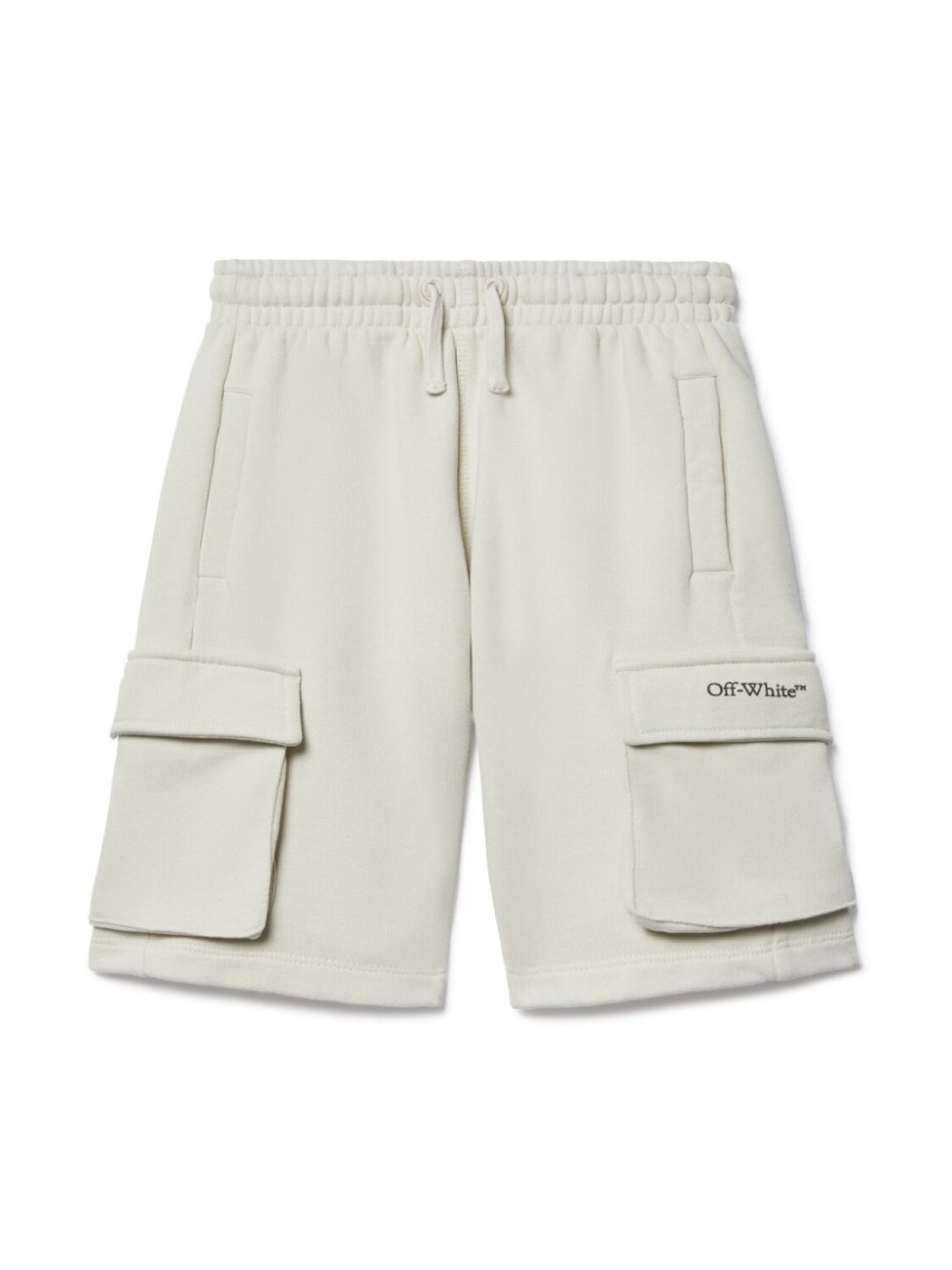 

Off-White Kids шорты Bookish, серый