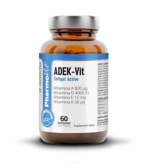 

Pharmovit, Адек-Вит Софтгель Актив 60