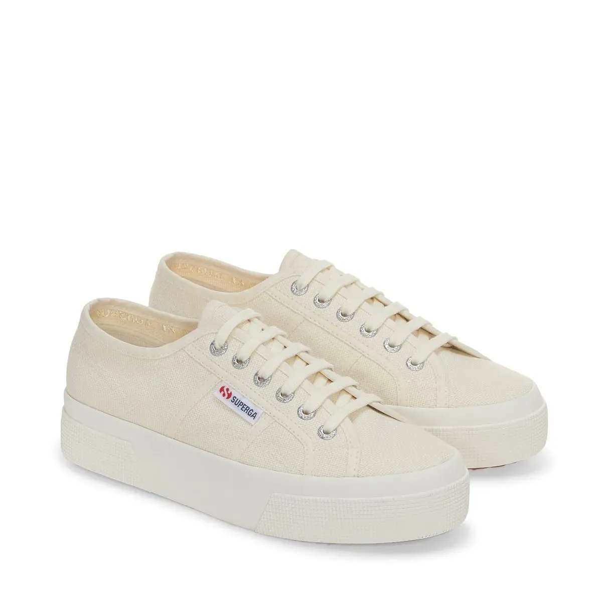 

Кроссовки на платформе Superga "2740-PLATFORM", кремовый, Бежевый, Кроссовки на платформе Superga "2740-PLATFORM", кремовый