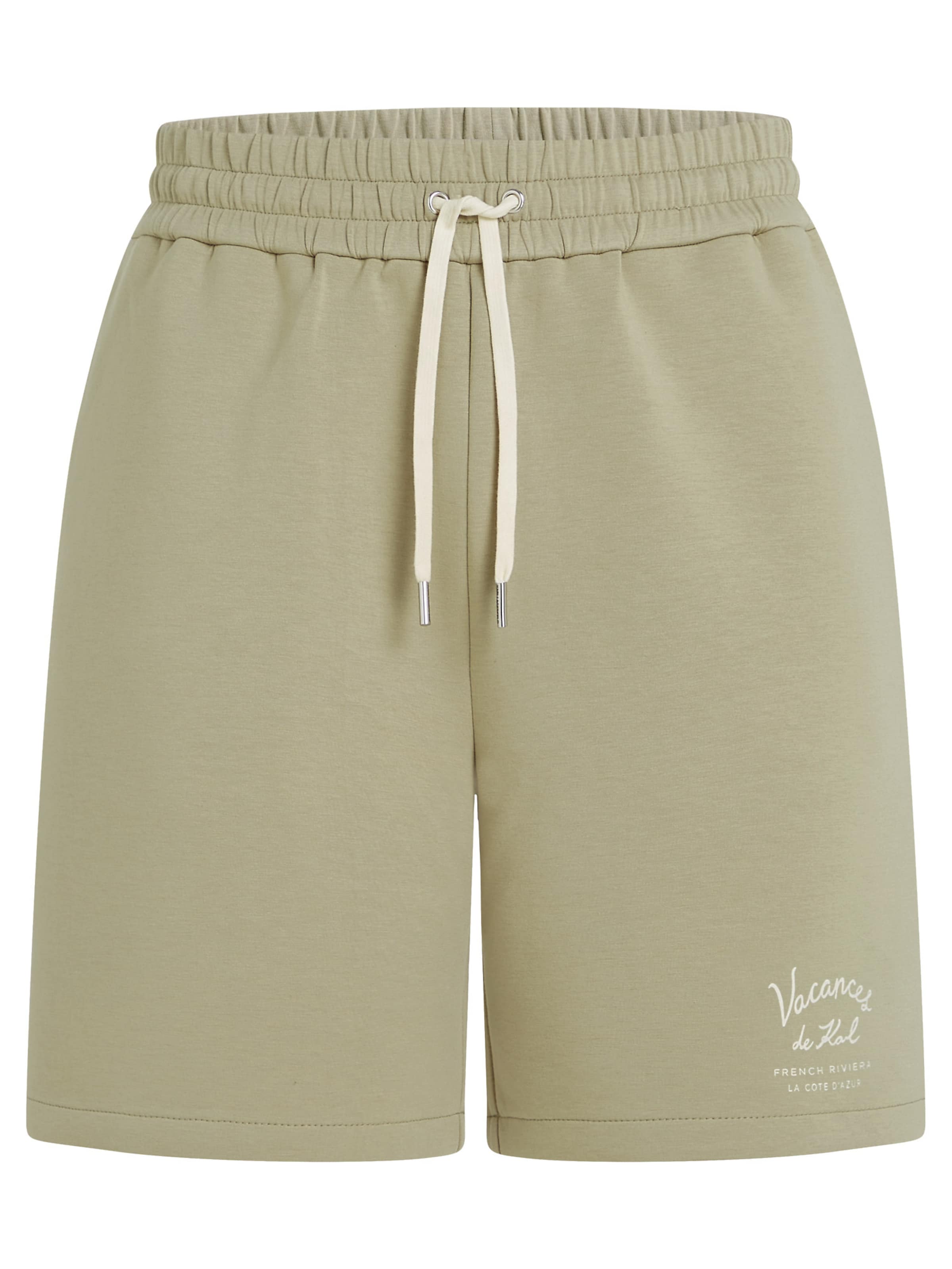 

Karl Lagerfeld Шорты Regular 'Vacances de Karl' в цвете Olive