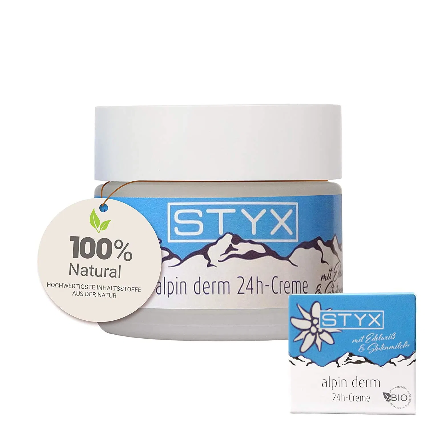Крем Alpine Derm 24-часового действия с эдельвейсом, 50 мл Styx — фото 3