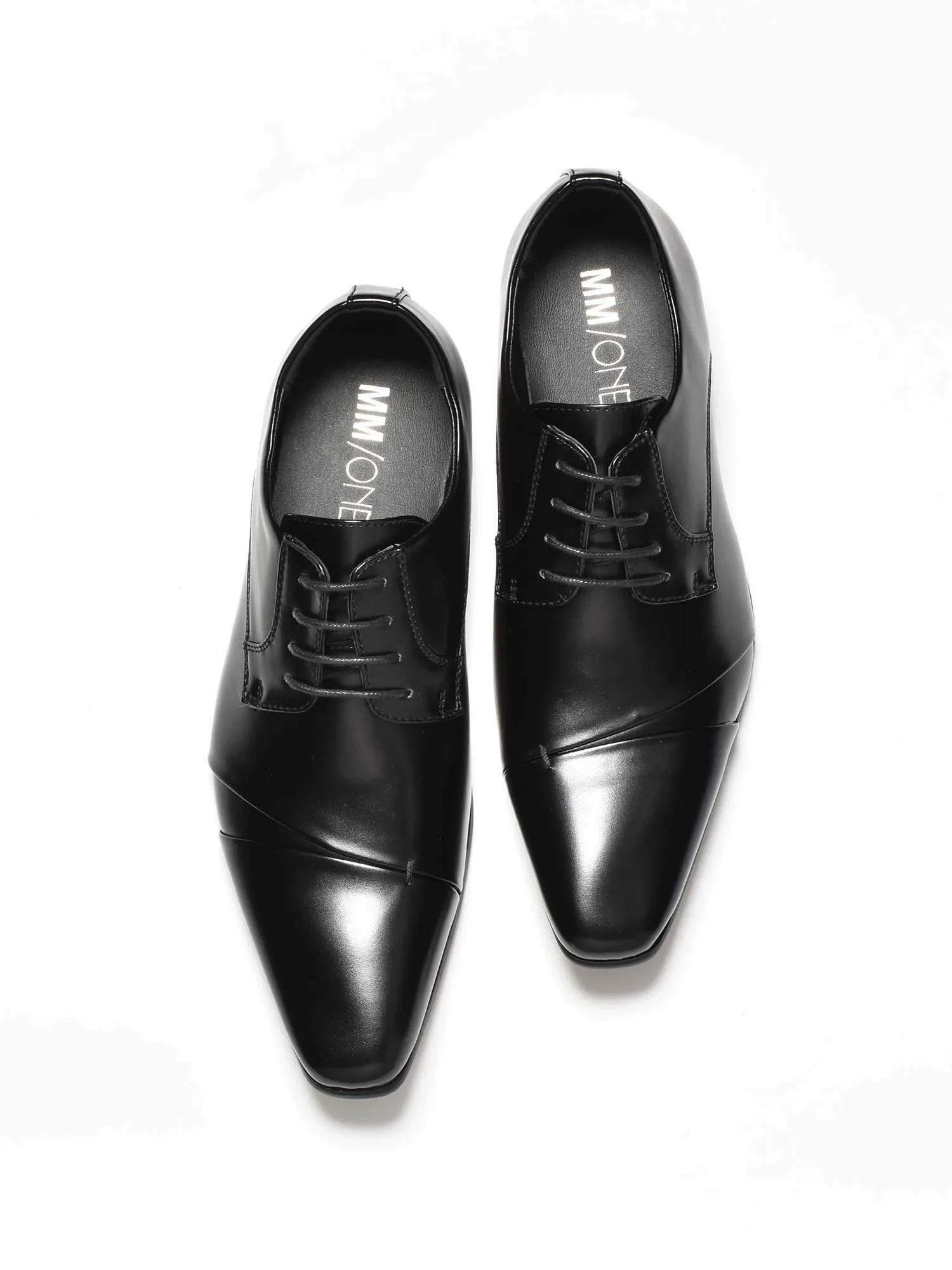 Классические туфли MM/ONE с модифицированным носком, Black — фото 3