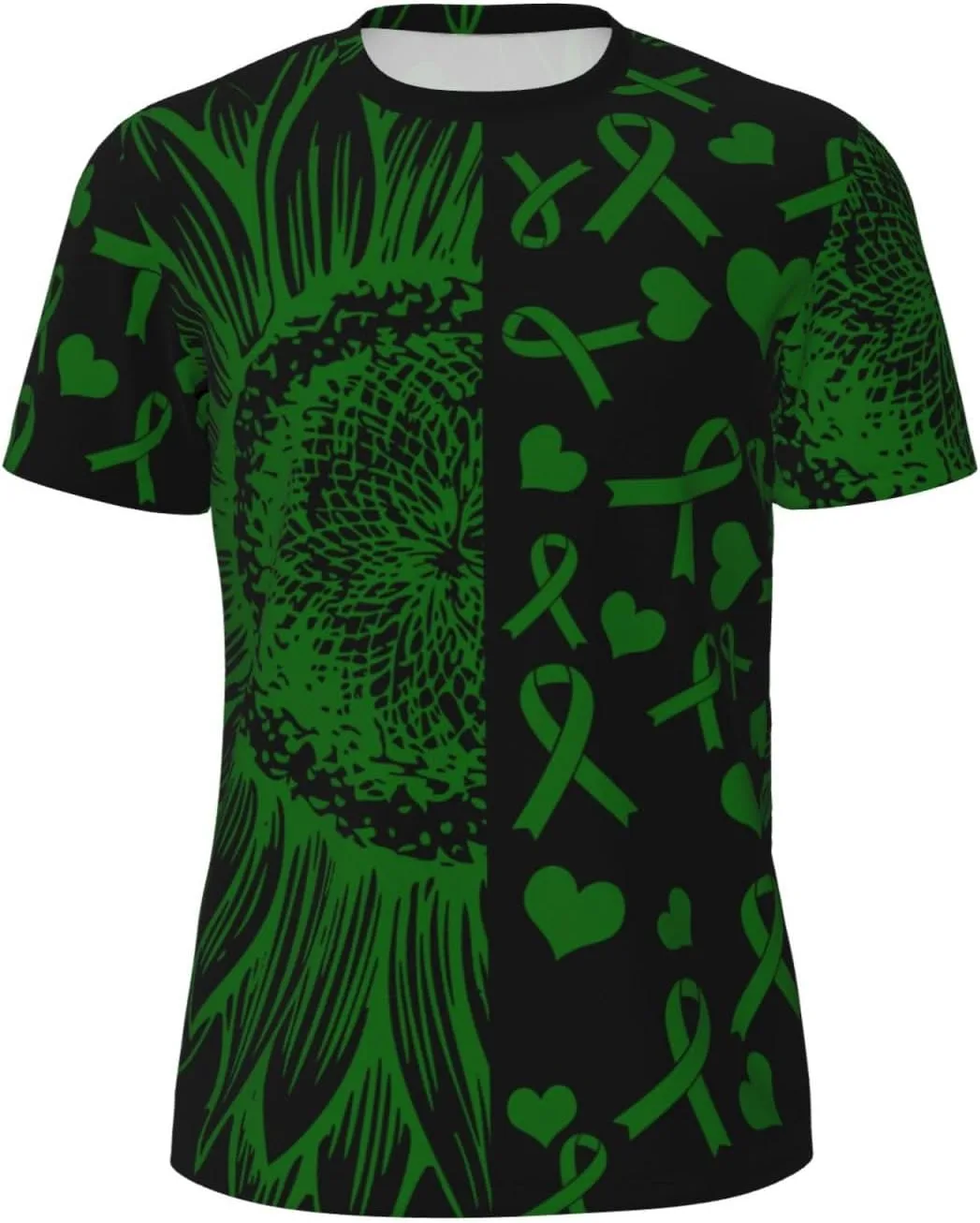 

Мужская футболка с сетчатыми вставками, короткий рукав, летняя