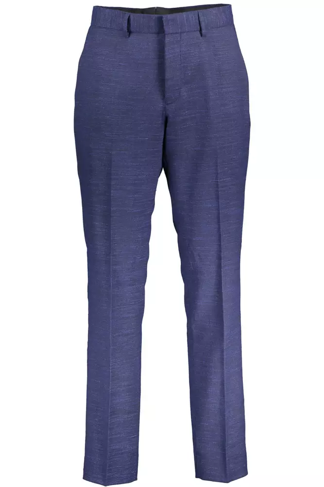 

Синие мужские брюки из полиэстера Marciano By Guess