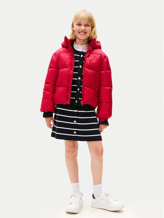 Зимняя куртка regular fit KG0KG08759 D Tommy Hilfiger, красный — фото 2