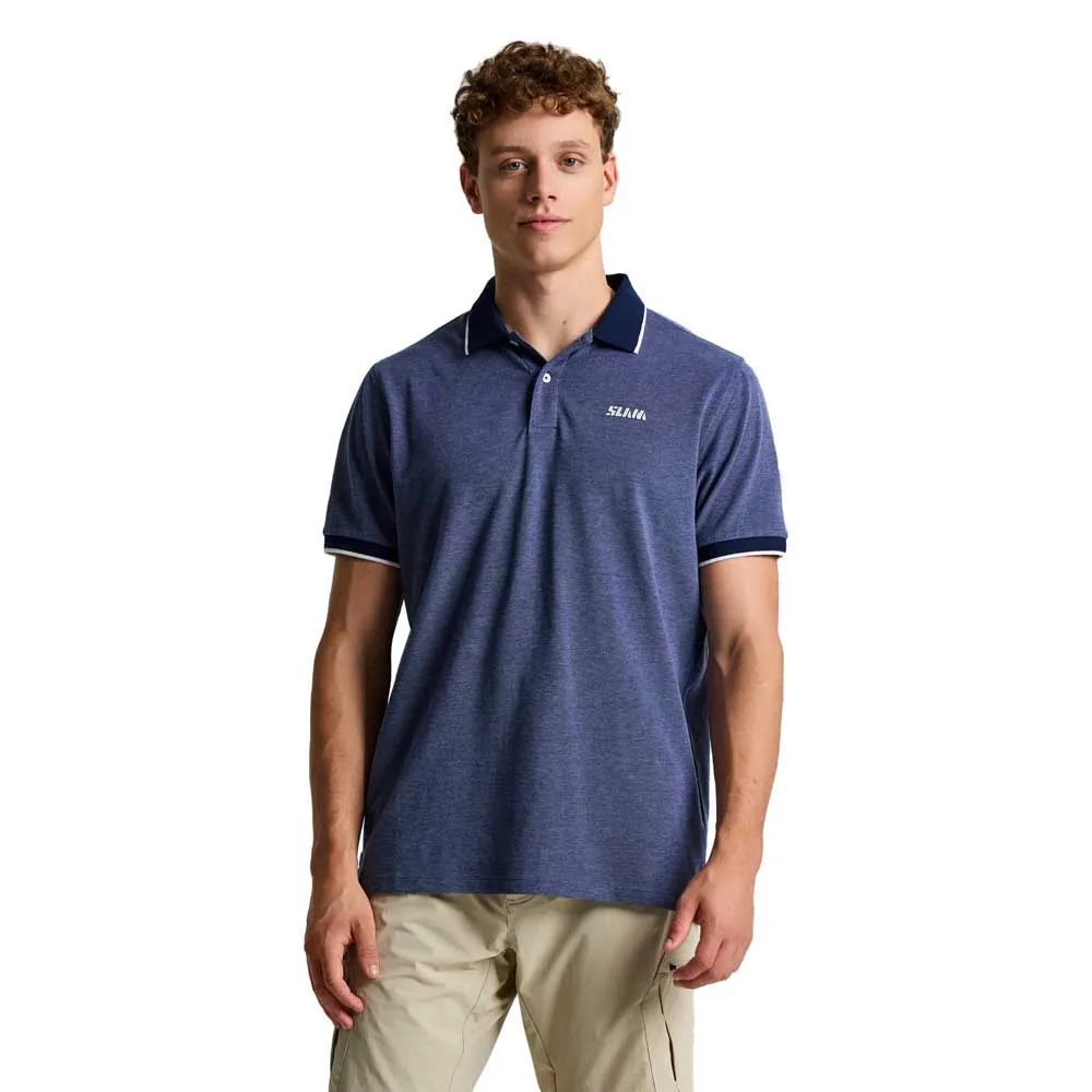 

Поло с коротким рукавом Slam Heba Evo, синий
