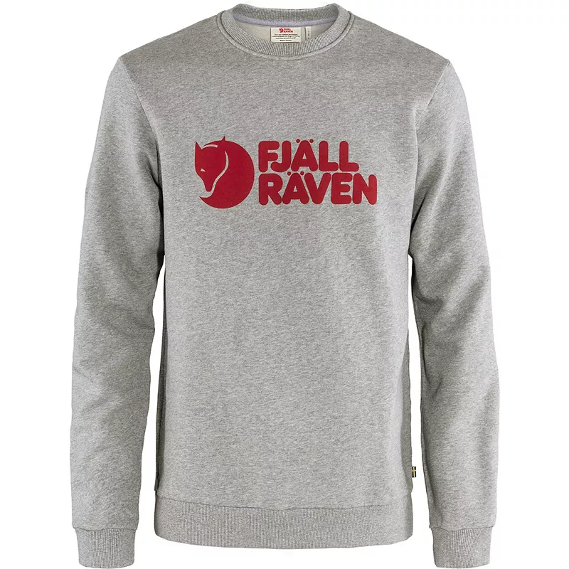 

Мужской свитер с логотипом Fjallraven, цвет Grey/Melange