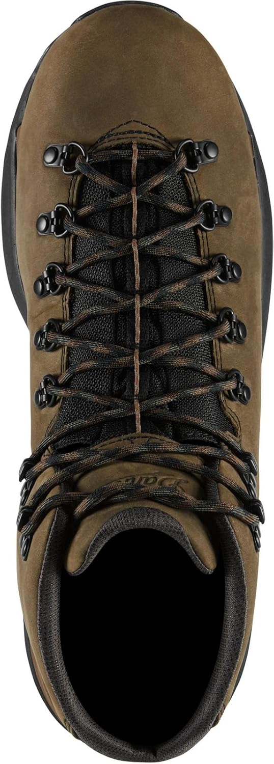 Мужские водонепроницаемые туристические ботинки Danner Mountain 600 Evo 4.5, черный/коричневый — фото 4