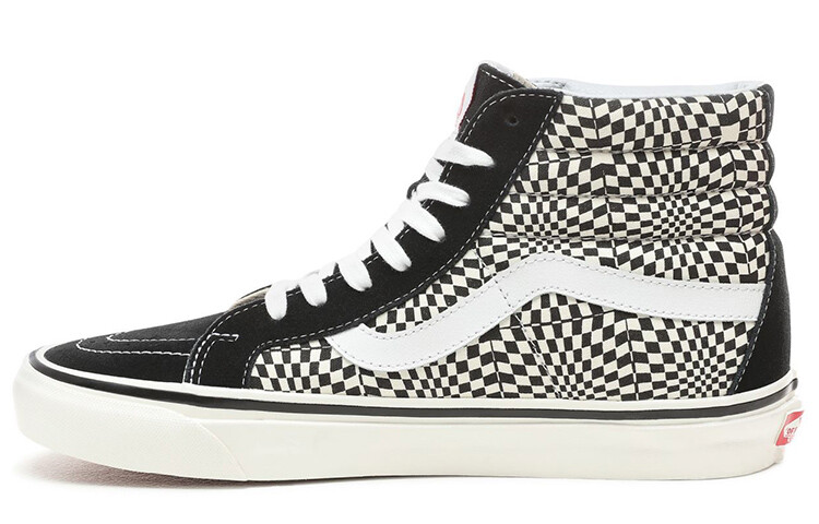

Кроссовки Vans SK8 Hi 38 DX Warp Check-Black White