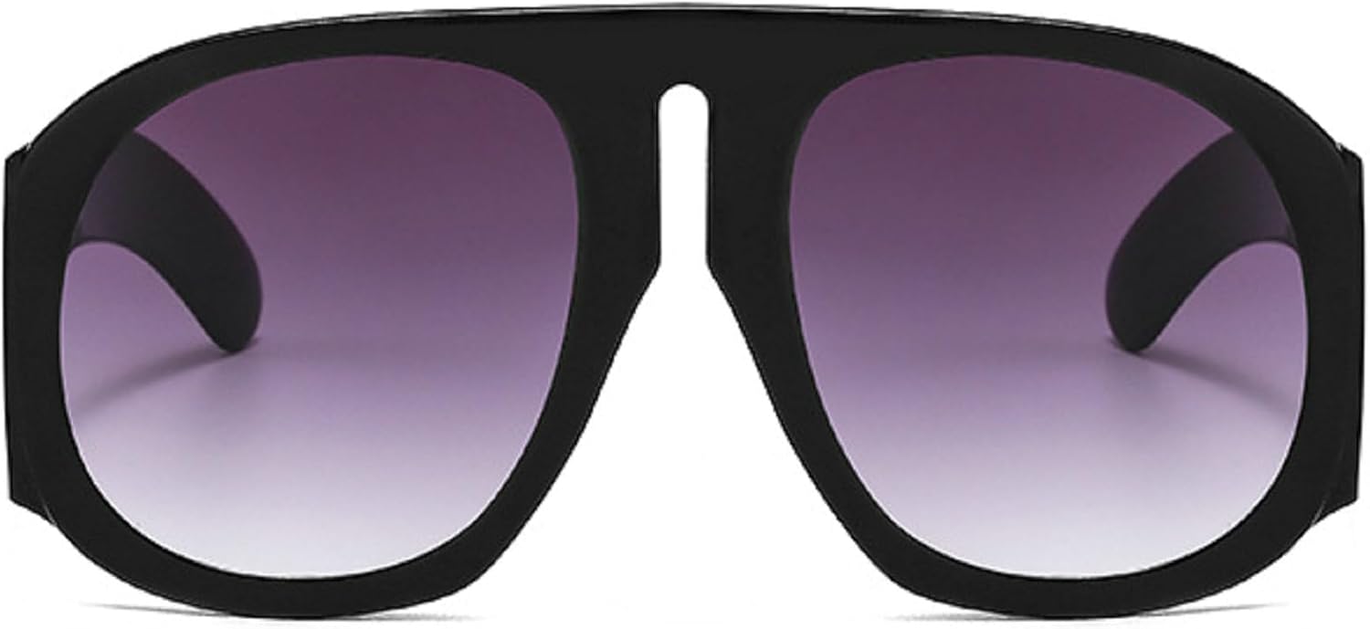 

Круглые солнцезащитные очки Y2k для женщин, винтажные большие очки с широкими дужками для мужчин, солнцезащитные очки-щитки для вождения, сексуальные женские солнцезащитные очки mincl, Gray