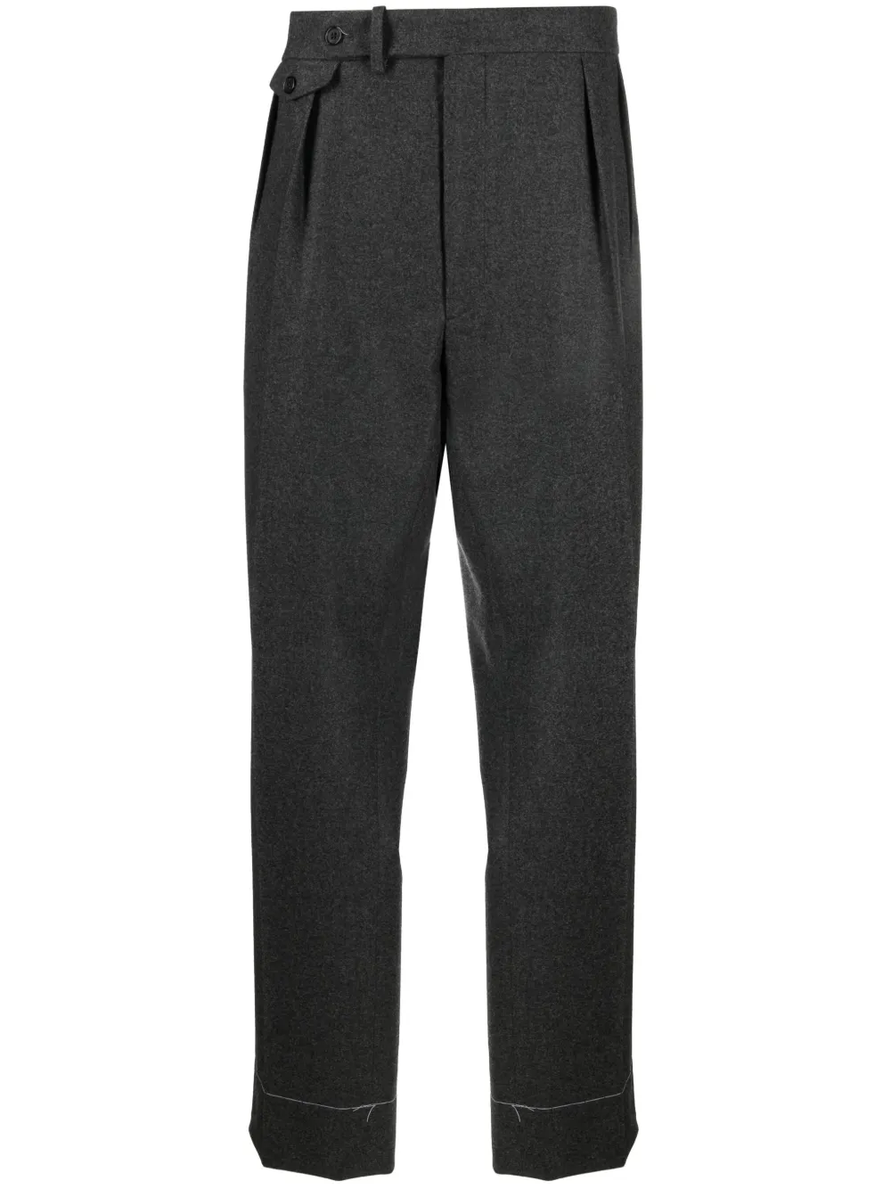 

Брюки со складками Ralph Lauren Purple Label, серый
