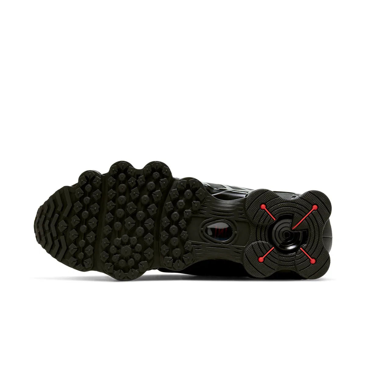 Мужские кроссовки Shox TL Nike, зеленый — фото 2