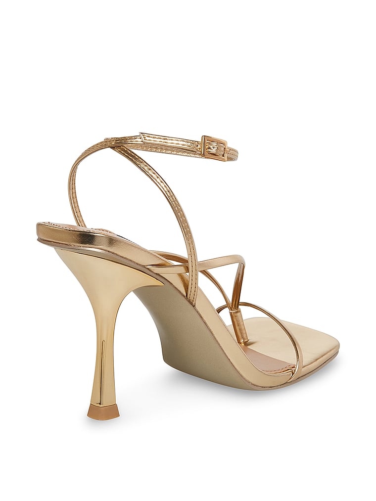 Туфли на каблуке с ремешками от Энни Steve Madden, цвет champagne — фото 2