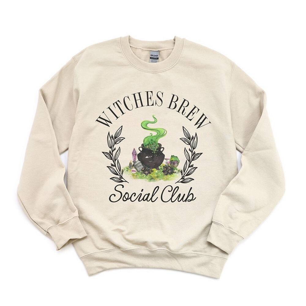 

Толстовка Witches Brew Social Club Simply Sage Market, цвет Dust