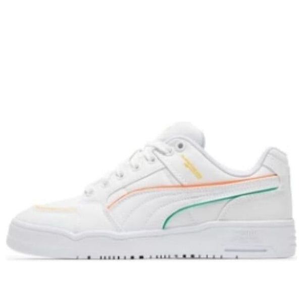 

Кроссовки slipstream lo canvas 'warm white' Puma, белый