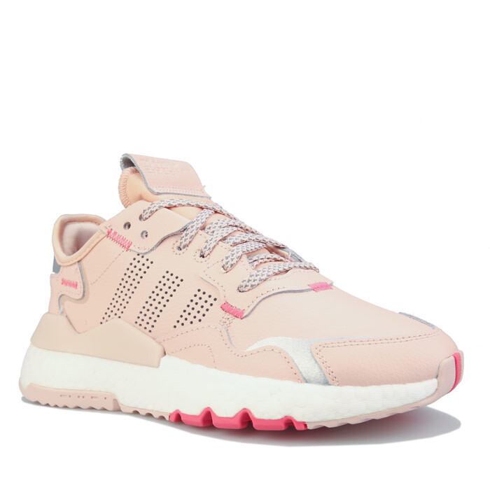 Кроссовки nite jogger Adidas Originals, розовый — фото 2