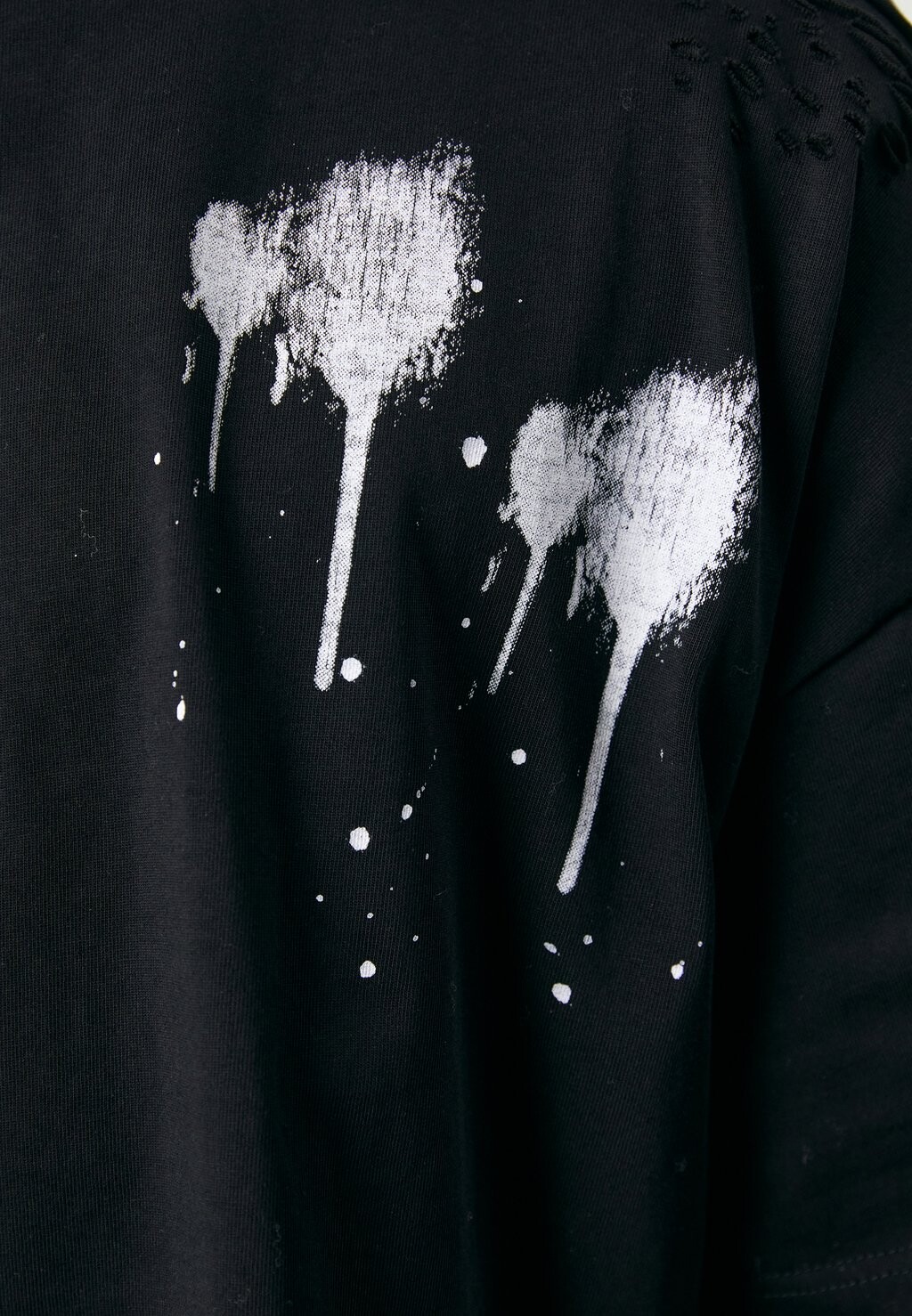 

Футболка с принтом OILSTAINS UNISEX Atelier de roupa, черный